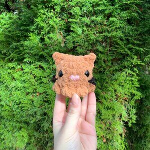 FREE WITH BUNDLE - Small Kitty Crochet Plush